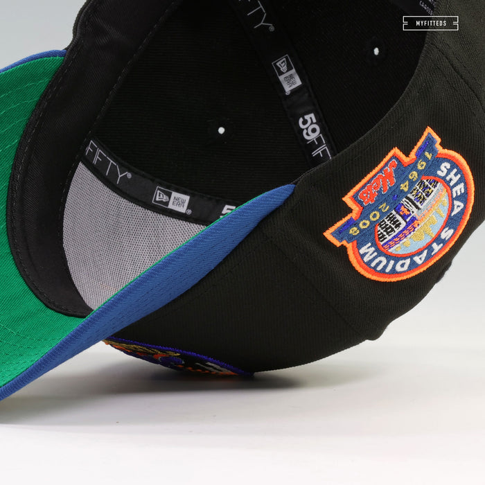 NEW YORK METS SHEA STADIUM 1964-2008 2000 STARTING LINE UP MR. MET NEW ERA FITTED CAP