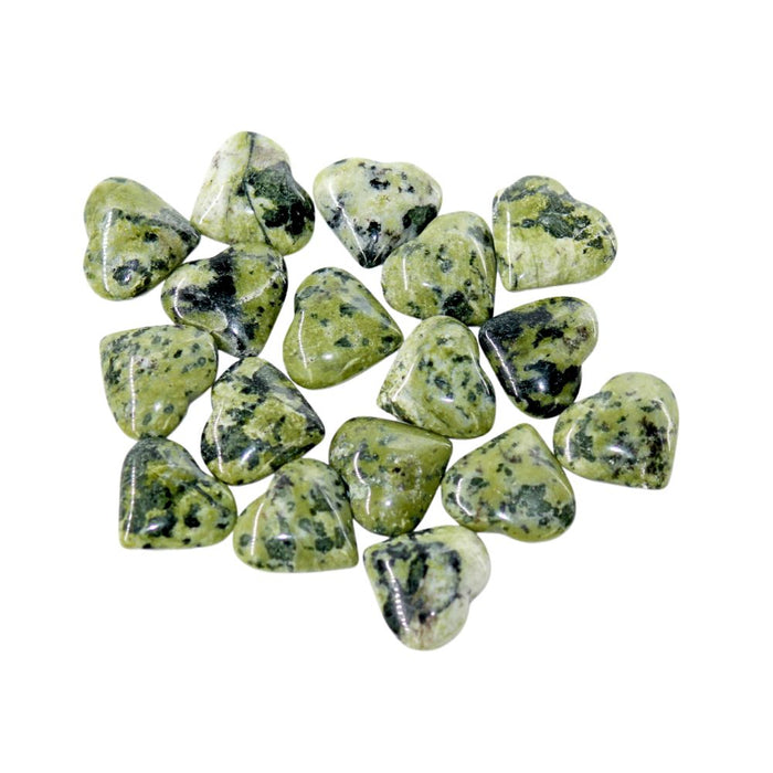 Olive Serpentine Mini Heart