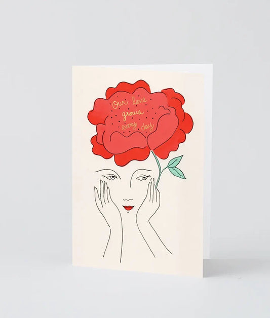 Our Love Grows Card
