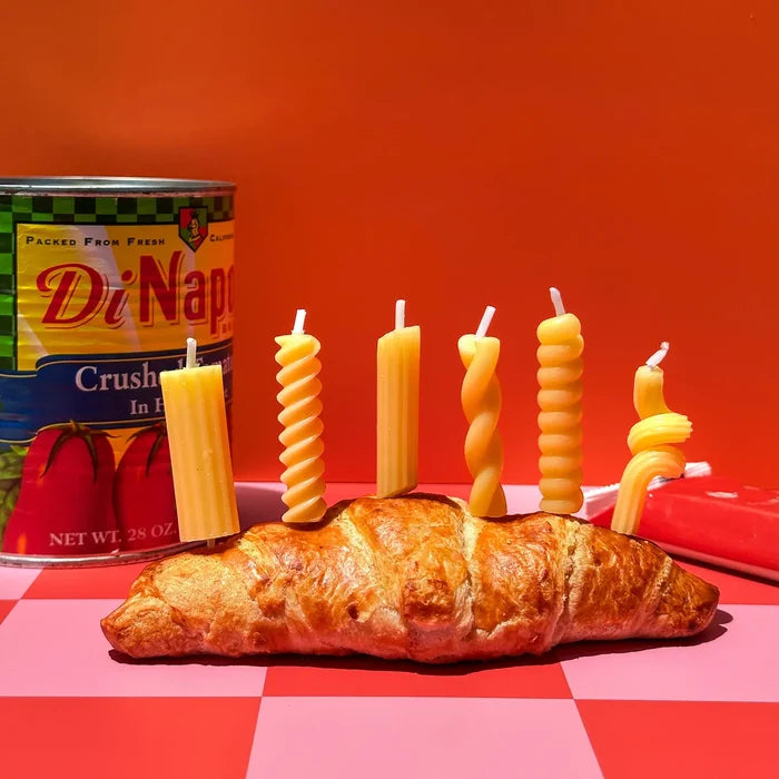 Pasta Party Candles