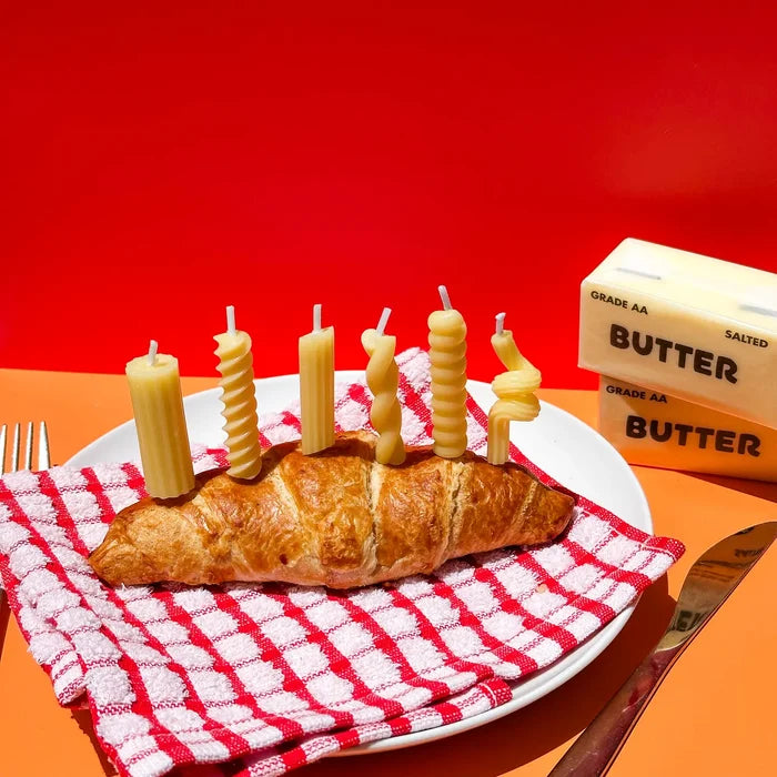 Pasta Party Candles