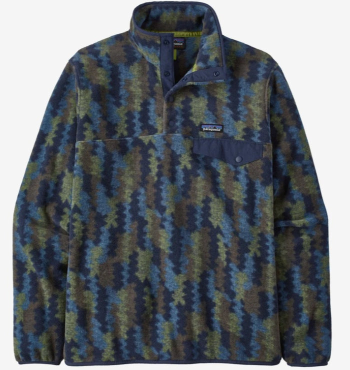 M / CLASSIC TREES IKAT: NEW NAVY