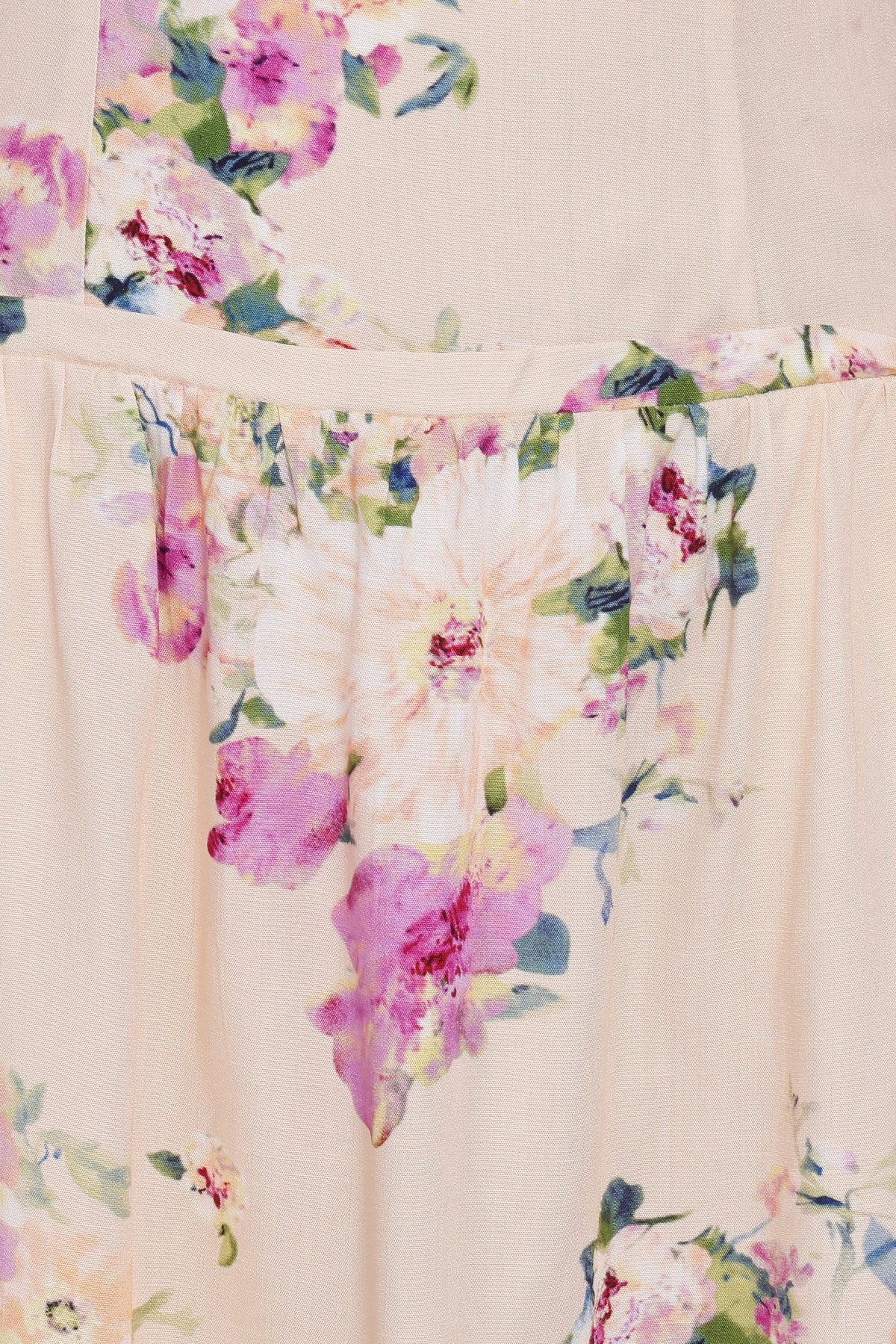 Albon Mini Dress - Cream Floral