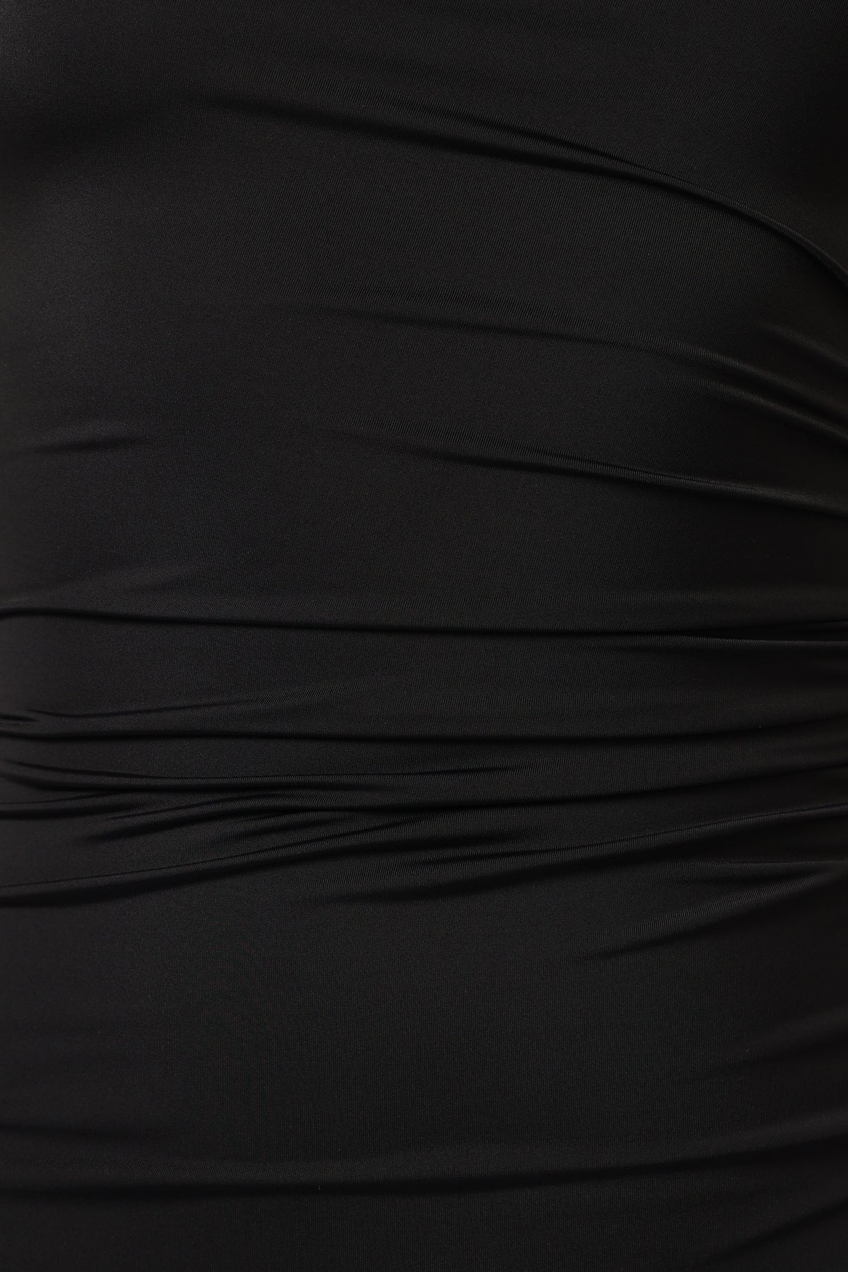 Avila One Shoulder Maxi Dress - Black