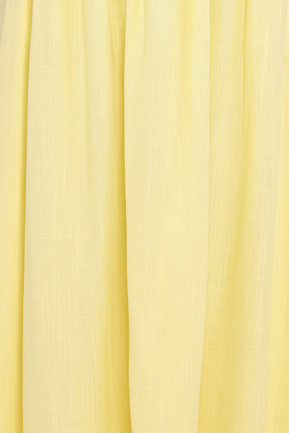 Kayt Strapless Dress - Butter Yellow