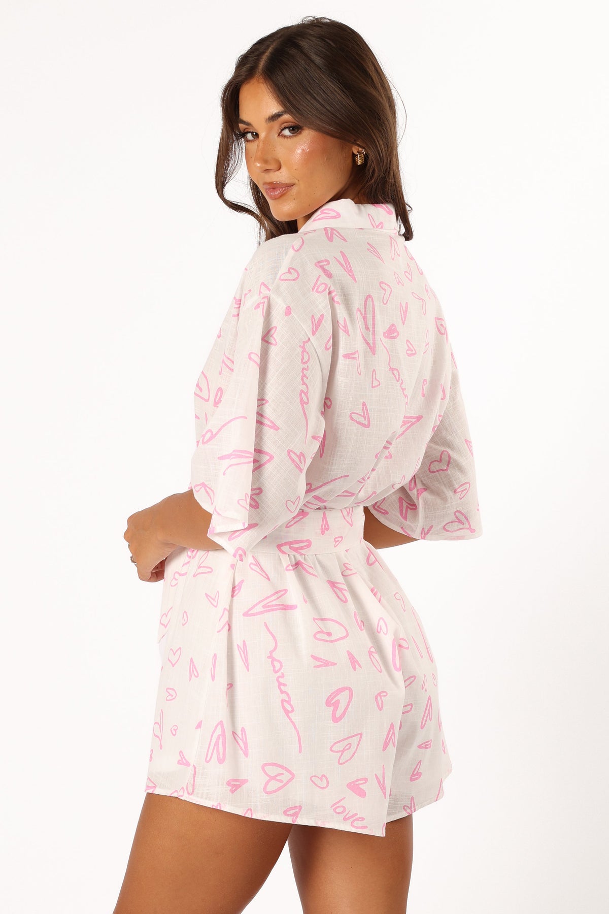 Kellie Romper - Amore Print