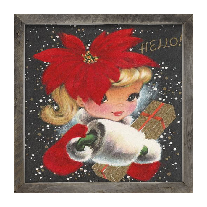 Poinsettia Girl
