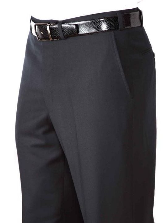 Pollone Navy Tailored Fit Trouser