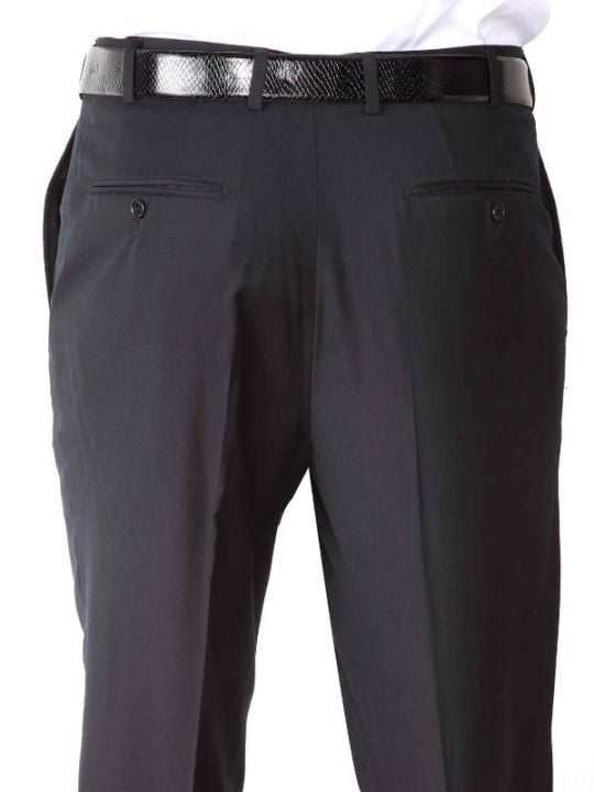 Pollone Navy Tailored Fit Trouser