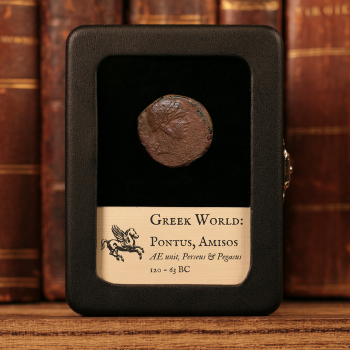 Pontus, City of Amisos, AE Unit, Perseus & Pegasus - 120 to 63 BCE - Greek World