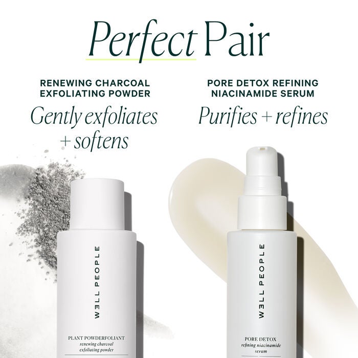 face exfoliator and face serum