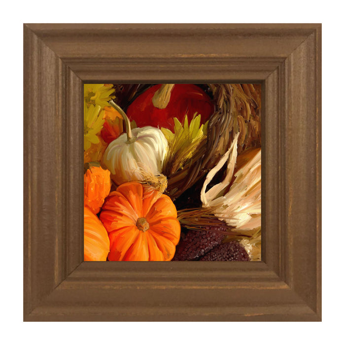 Pumpkins and Indian Corn
