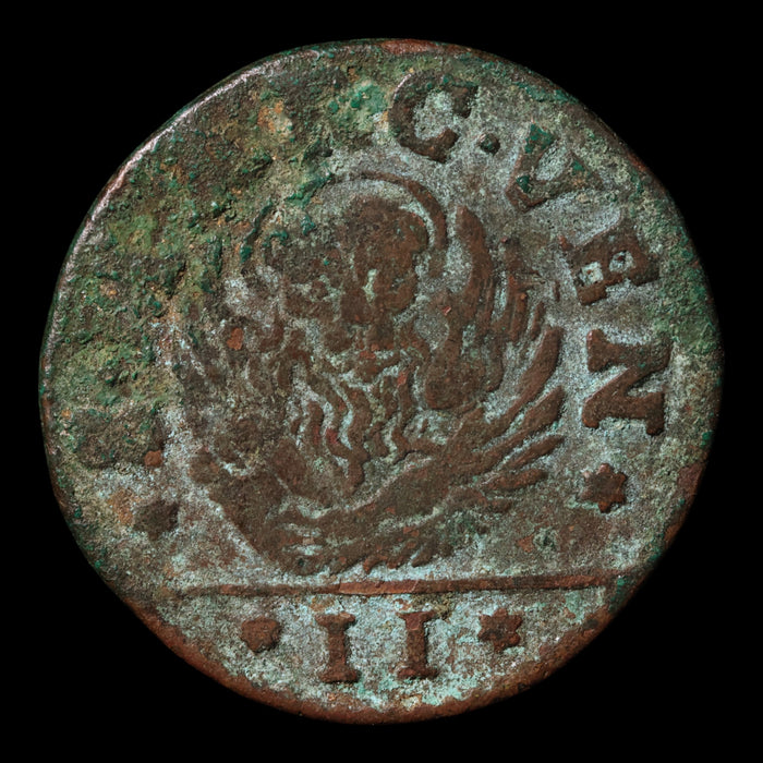 Republic of Venice, 2 Soldi, Isole & Armata - 1686 to 1690 CE - Italian States