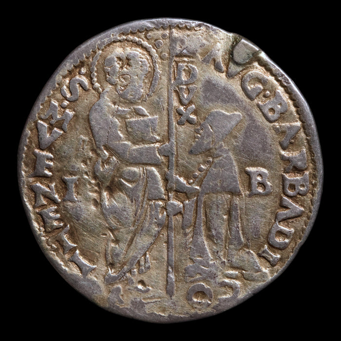 Republic of Venice, Doge Agostino Barbarigo, AR Marcello - 1486 to 1501 CE - Italian States