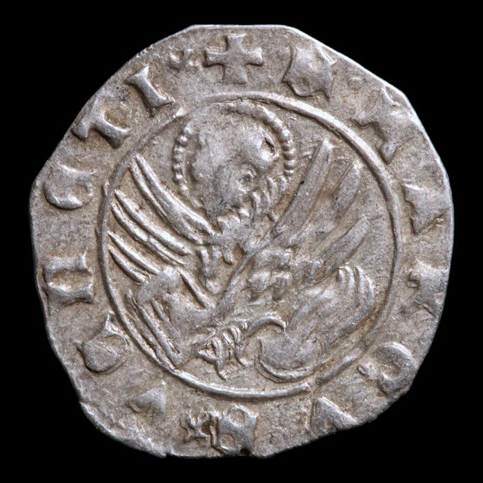 Republic of Venice, Doge Andrea Contarini, AR Soldino - 1368 to 1382 CE - Italian States