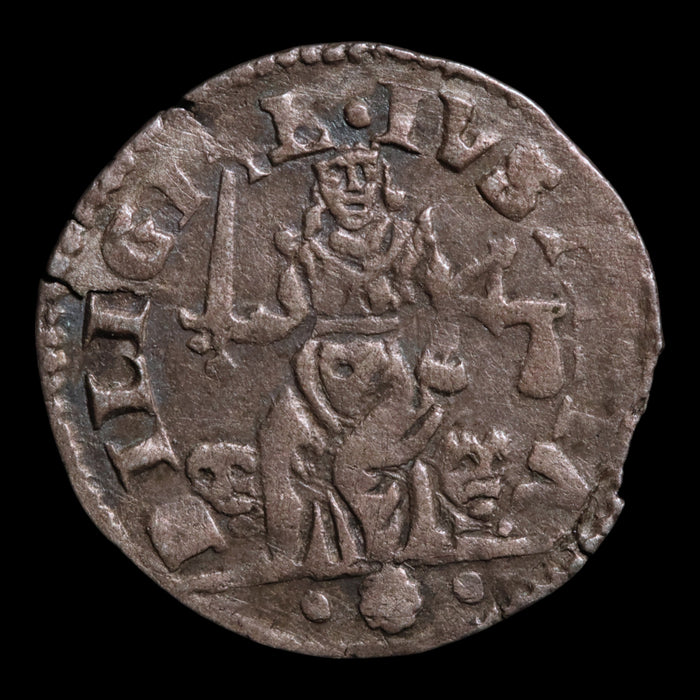 Republic of Venice, Doge Girolamo Priuli, AR 2 Soldi - 1565 to 1600 CE - Italian States