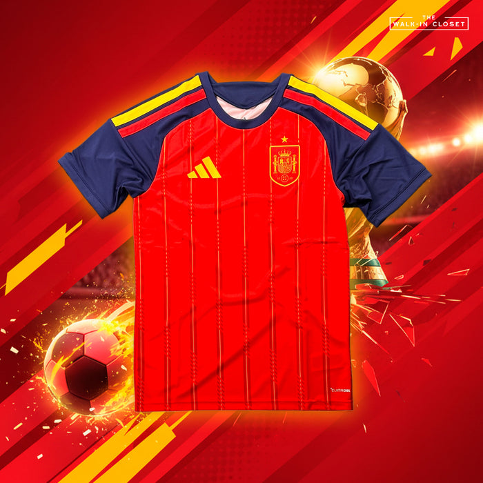 ADIDAS RFEF SPAIN ESPAÑA 2026 FIFA WORLD CUP™ HOME SLIM FIT MENS SOCCER JERSEY