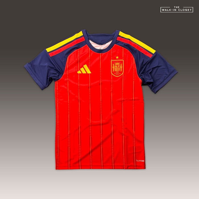 ADIDAS RFEF SPAIN ESPAÑA 2026 FIFA WORLD CUP™ HOME SLIM FIT MENS SOCCER JERSEY