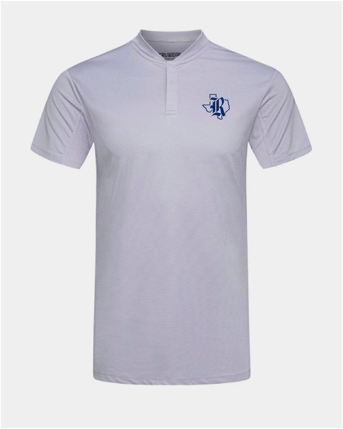 Rice Pinnacle 2.0 Polo Light Grey