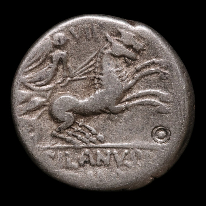 Roman Republic, D. Iunius Silanus, AR Denarius, Roma & Victory - 91 BCE - Roman Republic