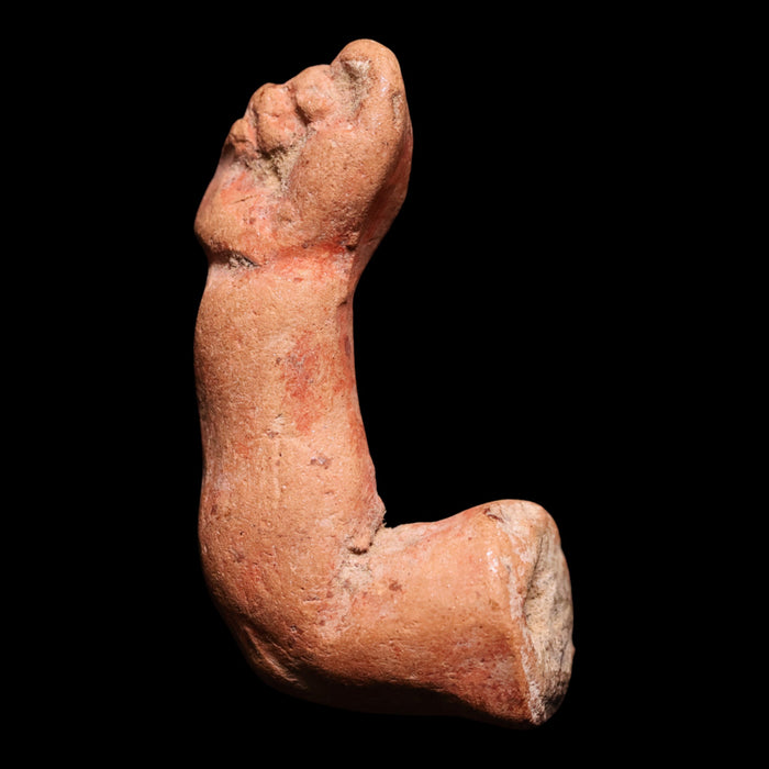 Roman Terracotta Pottery Piece (Doll Arm) - c. 1 to 300 CE - Roman Empire