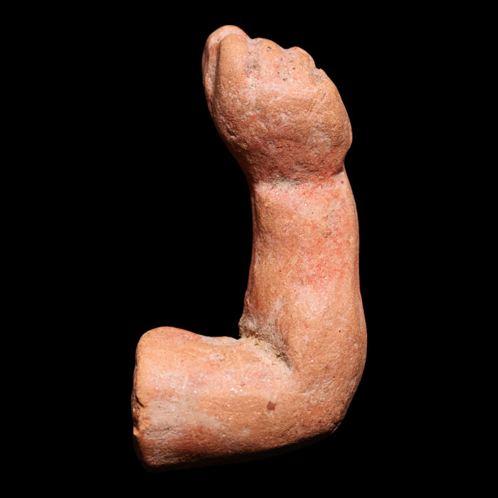 Roman Terracotta Pottery Piece (Doll Arm) - c. 1 to 300 CE - Roman Empire