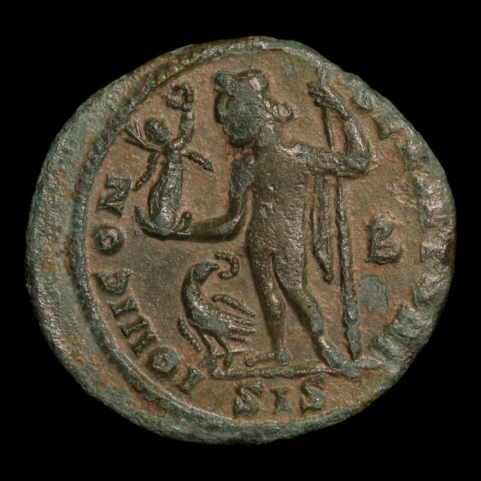 Rome, Constantine the Great, AE Unit, Jupiter (God of Sky & Thunder) - 313 to 315 CE - Roman Empire