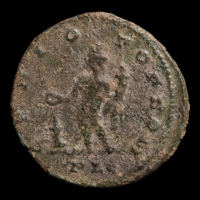 Rome, Constantine the Great, AE2, Genius (Divinity) - 307 to 308 CE - Roman Empire