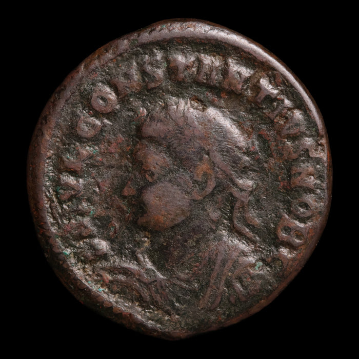 Rome, Constantius II, AE Unit, Camp Gate Reverse - 325 to 326 CE - Roman Empire