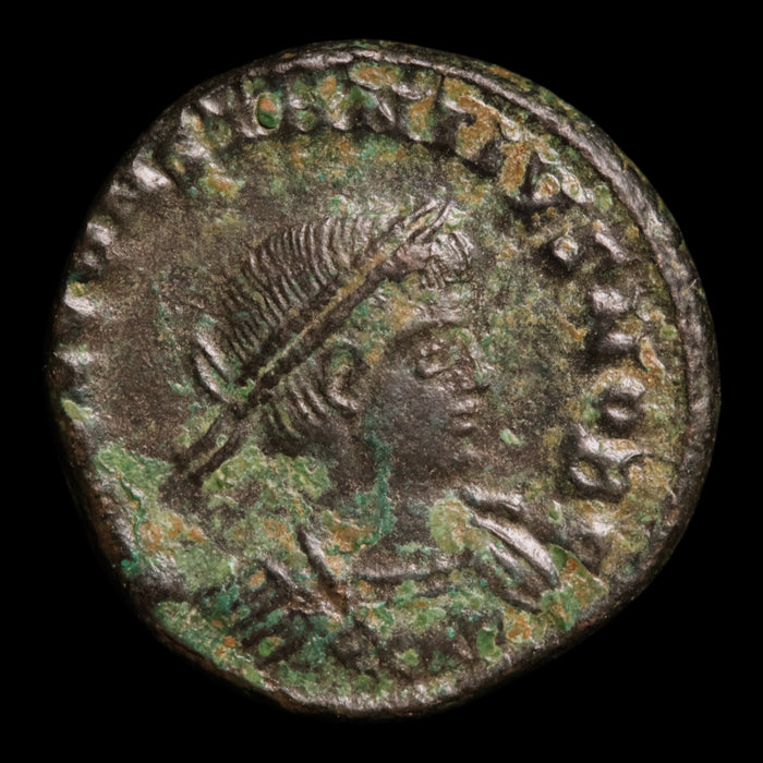 Rome, Constantius II, AE Unit, Two Soldiers Reverse - 332 to 335 CE - Roman Empire