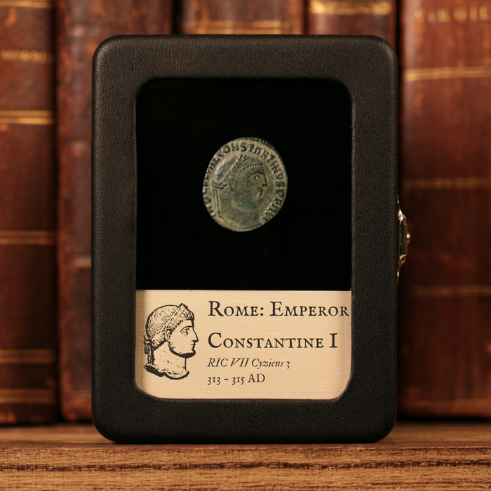 Rome, Emperor Constantine the Great, Bronze, Jupiter Reverse - 313 to 315 CE - Roman Empire