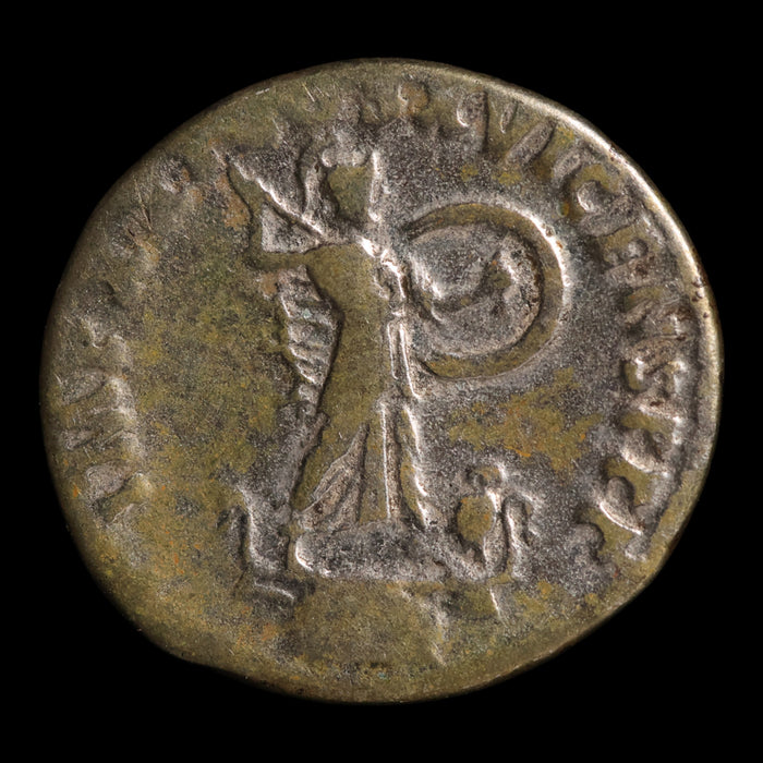 Rome, Emperor Domitian, AR Denarius, Minerva (Goddess of Wisdom) - 92 CE - Roman Empire