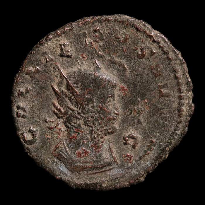 Rome, Emperor Gallienus, AR Antoninianus, Fortuna (Goddess of Fortune) - 260 to 268 CE - Roman Empire