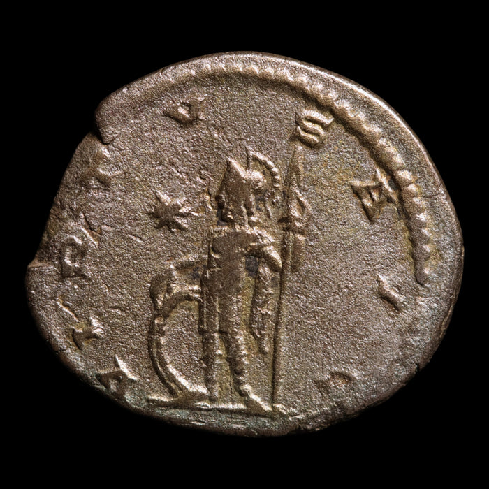 Rome, Emperor Gallienus, AR Antoninianus, Soldier Reverse - 260 to 268 CE - Roman Empire
