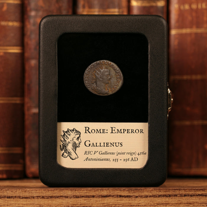 Rome, Emperor Gallienus, BI Antoninianus, Gallienus & Valerian Reverse - 255 to 256 CE - Roman Empire