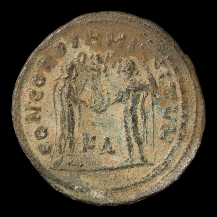 Rome, Emperor Maximian, Bronze, Emperor & Victory Reverse - 295 to 299 CE - Roman Empire