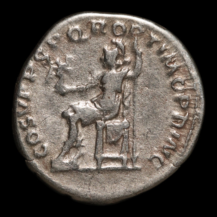 Rome, Emperor Trajan, AR Denarius, Roma (Goddess of Rome) - 103 to 111 CE - Roman Empire