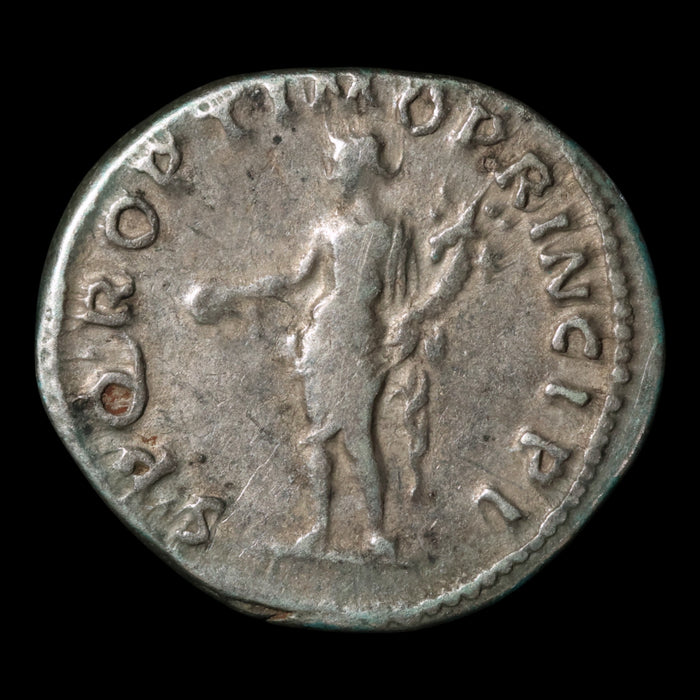 Rome, Emperor Trajan, Denarius, Genuis Reverse - 103 to 111 CE - Roman Empire