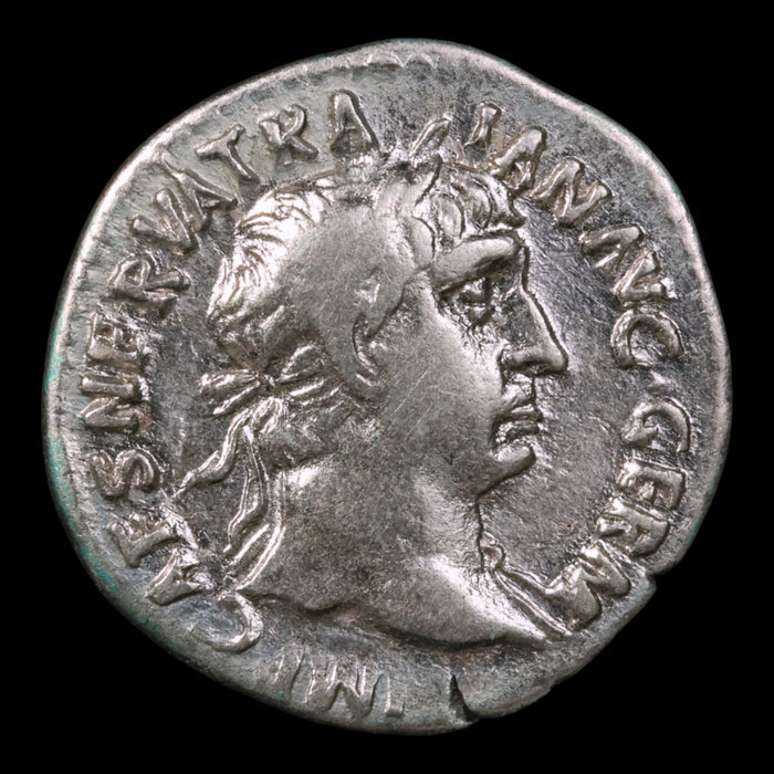 Rome, Emperor Trajan, Denarius, Victory Reverse - 101 to 102 CE - Roman Empire
