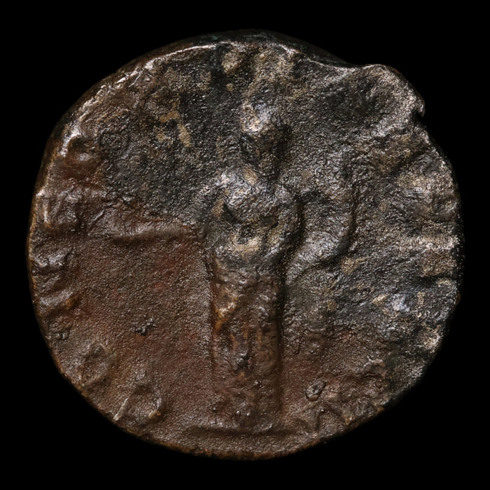 Rome, Emperor Valerian, BI Antoninianus, Concordia (Goddess of Agreement) - 254 CE - Roman Empire