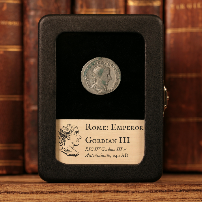 Rome, Gordian III, Antoninianus, Condordia (Goddess of Agreements) - 240 CE - Roman Empire