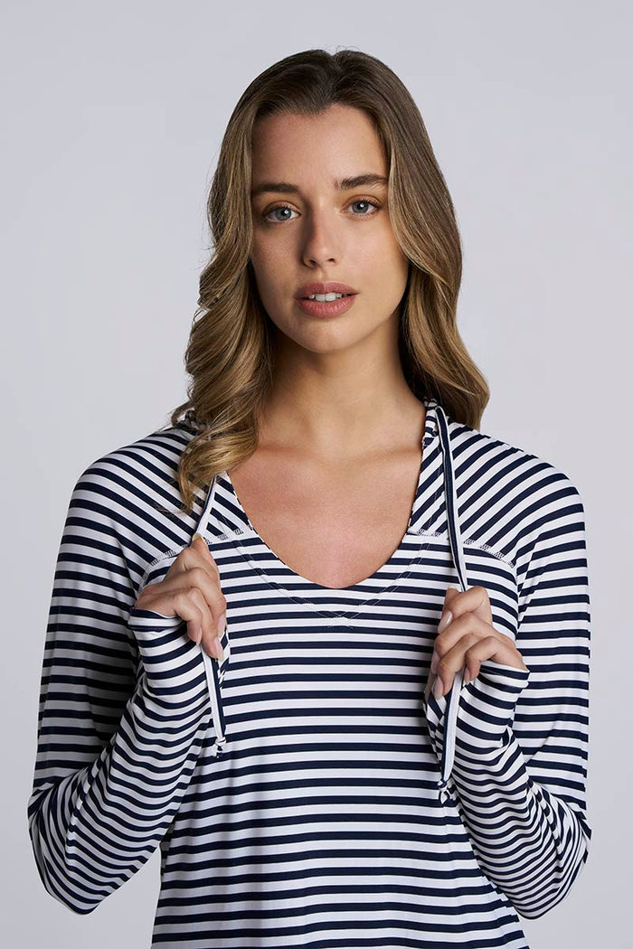 Color_White/Navy Stripe