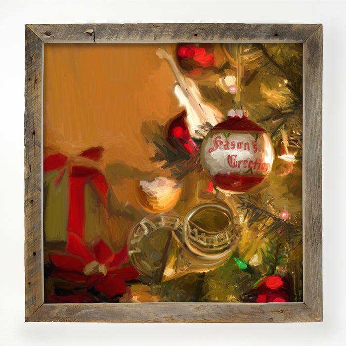 Seasons Greetings Christmas Tree