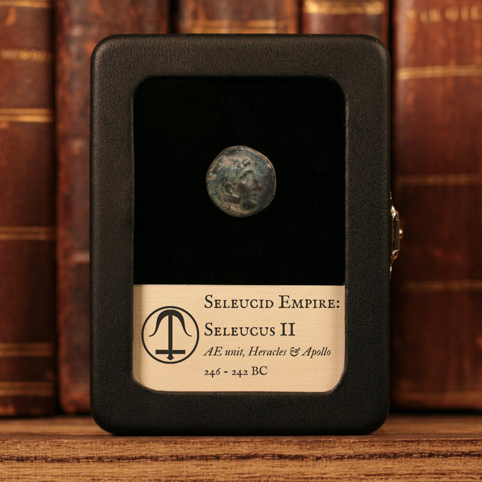 Seleucid Empire, King Seleucus II, AE Unit, Heracles & Apollo - 246 to 242 BCE - Seleucid Empire