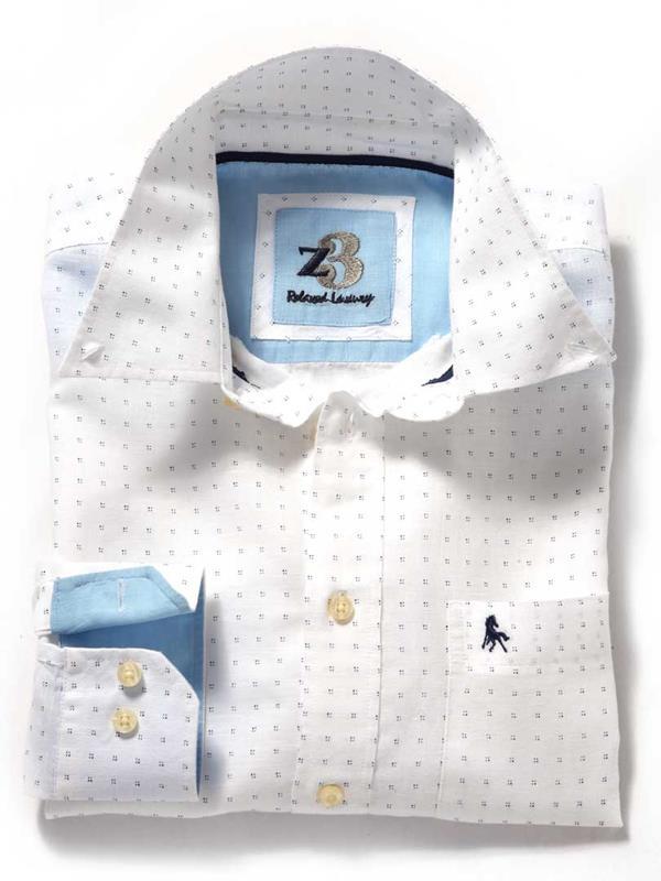 Seychelles White Printed Blended Shirt