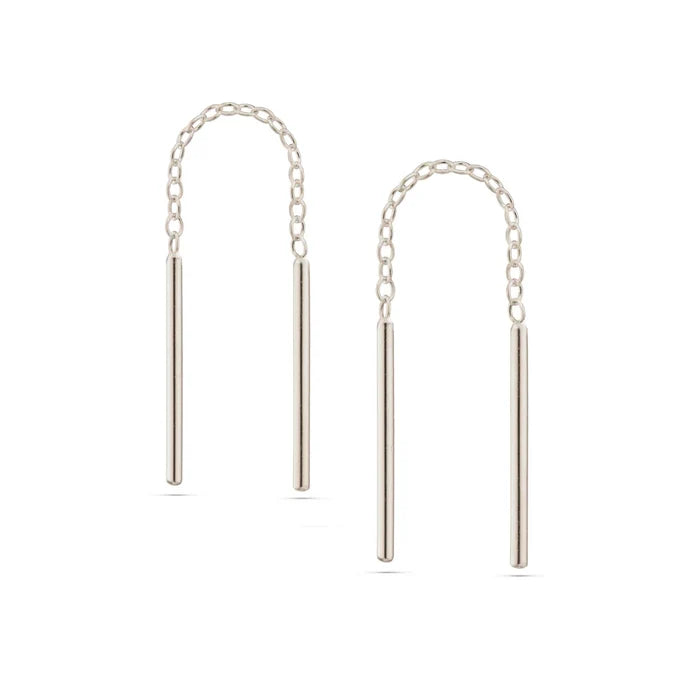 Silver Baby Threaders