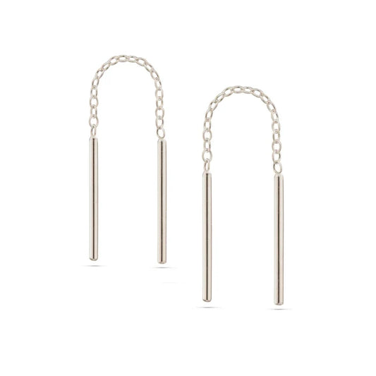 Silver Baby Threaders