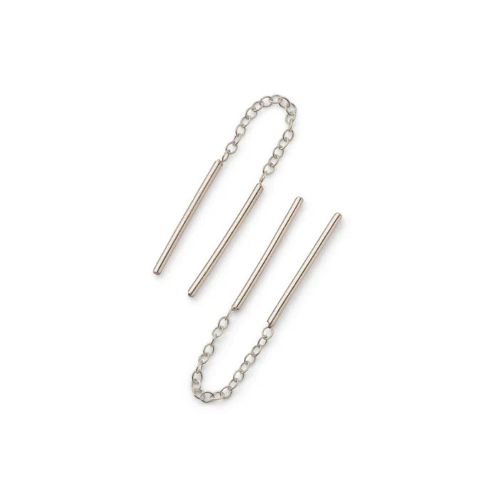 Silver Baby Threaders