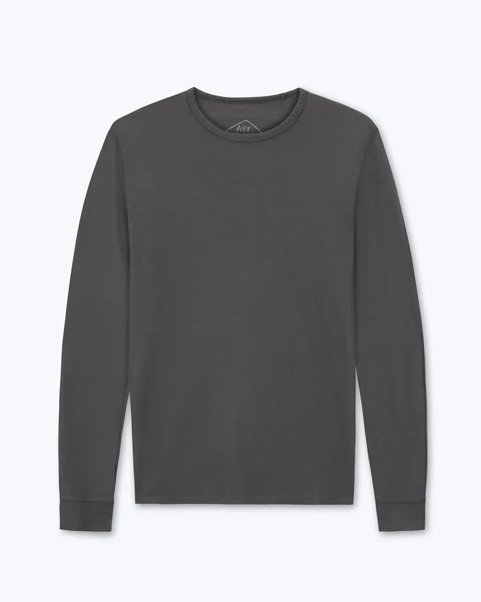 Slate LS Crepe Tee
