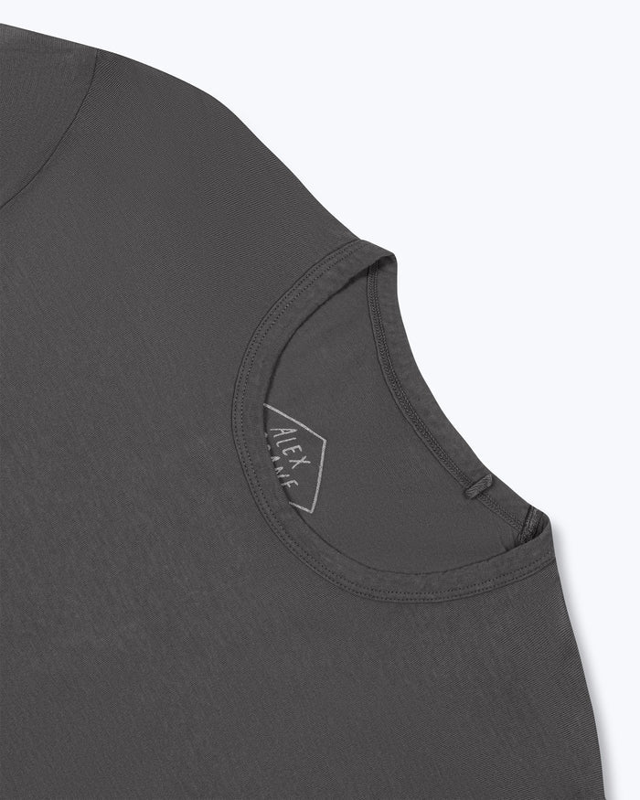 Slate LS Crepe Tee
